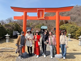 神社鳥居合照